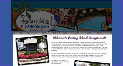 Desktop Screenshot of fantasyislandcampground.com